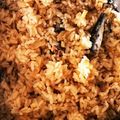 ゆかりりりー's cooksnap of when they made オイルサーディンで簡単健康炊き込みご飯.