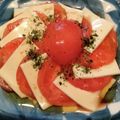 プルンバゴ's cooksnap of when they made トマトの むちゃ振りカプレーゼ.