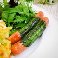 Satoco❋'s cooksnap of when they made ごちそう♬大葉ウインナー.