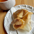 Mokainnyc's cooksnap of when they made 春巻きの皮のアップルパイ(簡単・おやつ).