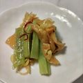 大魔女's cooksnap of when they made お酒の肴　山くらげ搾菜.