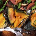 クックF2WS0W☆'s cooksnap of when they made 簡単レンジ 材料3つ☆かぼちゃのミルク煮.