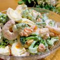 ルパンのかあさん☆彡's cooksnap of when they made 美味い♪ブロッコリーとえびと卵のサラダ.