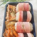まめまるM's cooksnap of when they made ベーコンチーズおにぎり。.