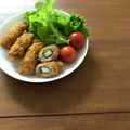 Etsu☆ko's cooksnap of when they made 豚ロース梅しそ巻きフライ.