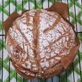 FaithAloha's cooksnap of when they made 捨て種消費に、簡単♥サワードウブレッド♪.