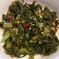 村本family's cooksnap of when they made ご飯が進む！生の高菜の油炒め.