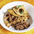 ちえたろう's cooksnap of when they made 作り置き、牛肉とれんこんの炒め煮。.