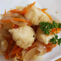 エミチョコ's cooksnap of when they made 作り置きおかず　揚げない鶏胸肉の南蛮漬け.