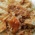 飲んだくれよーちゃん's cooksnap of when they made 簡単すぎる★梅ツナ生姜の炊き込みご飯！.