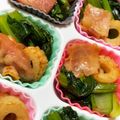 麻羽香's cooksnap of when they made お弁当にも✨ノンオイル小松菜ベーコン炒め.