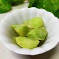 mielle's cooksnap of when they made ブロッコリーの芯の酢味噌和え.