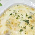 mielle's cooksnap of when they made 生鮭とほうれん草の米粉グラタン.
