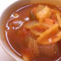 sonop's cooksnap of when they made 濃厚♡トマトスープ♪.