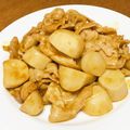 vabochan's cooksnap of when they made 里芋と豚バラの香り炒め。.