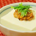 腹の上のポニョポニョ's cooksnap of when they made なっとう冷ややっこ.