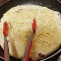 モモ丸's cooksnap of when they made 子供大好き☆カルボクリームパスタ.