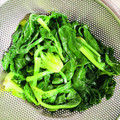 azbjbn's cooksnap of when they made ほうれん草の美味しい茹で方.