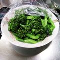 こちなち's cooksnap of when they made スティックセニョールの辛子しょうゆ和え.