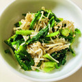 azbjbn's cooksnap of when they made ほうれん草としめじの胡麻和え(砂糖不使用.