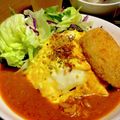 とろろ☆'s cooksnap of when they made レトルトカレーで簡単手抜きオムカレー.
