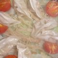 9ma9ma's cooksnap of when they made 餃子とブロッコリーのフライパン蒸し.
