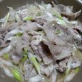 あんこだよ。's cooksnap of when they made 【作り置き】豚肉のねぎ塩炒め.
