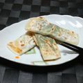 sho_nagomi's cooksnap of when they made おつまみにぴったり☆餃子の皮でしそチーズ.