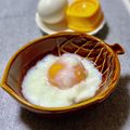 なおミール's cooksnap of when they made 冷蔵庫の冷たい卵de温泉卵の作り方.