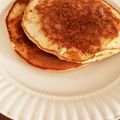 チェリチョコ's cooksnap of when they made バナナ入り、もちもちココナッツパンケーキ.