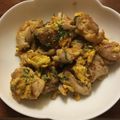 匡史さん's cooksnap of when they made 簡単！鶏もも肉の鶏たま大葉オイスター炒め.