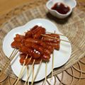 ｎｉｋｏ☆'s cooksnap of when they made 韓国のおやつ☆トッコチ（떡꼬치・揚げ餅）.