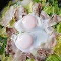 くネコまろす's cooksnap of when they made 豚ばらと白菜のフライパン蒸し.