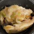Dyayoi's cooksnap of when they made レンジで蒸し鶏☆ネギソースがけ.