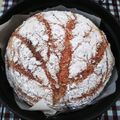 FaithAloha's cooksnap of when they made 捨て種消費に、簡単♥サワードウブレッド♪.