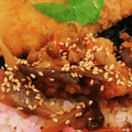 私市ビッキーズ津門巳's cooksnap of when they made 一緒にほおばると幸せ！きんぴら唐揚げ丼.