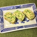 コムギ大好き's cooksnap of when they made ブロッコリーたっぷり！だし巻き卵♪.