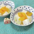 みかかめ's cooksnap of when they made 簡単♡フルーツたっぷり♡牛乳かん♡.