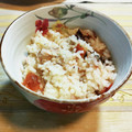 nana_tenjo's cooksnap of when they made サバ缶と梅の炊き込みご飯.