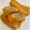 やよい・M's cooksnap of when they made おうちで春巻き2種.