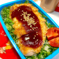 YUH♡ママ's cooksnap of when they made お弁当にも◎揚げずに簡単♪本格☆とんかつ.