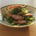 直感台所ʕ·ᴥ·ʔ's cooksnap of when they made モヤシとピーマンとウインナーの炒め物.