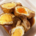 ♡まーちゃん♬'s cooksnap of when they made たまご巾着のソース煮.