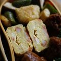 ガメコ's cooksnap of when they made お弁当❤カニカマ入り卵焼き.