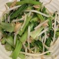 Stacieee's cooksnap of when they made 小松菜ともやしのツナ炒め.