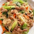 ちゃまたまご's cooksnap of when they made 最強おつまみ！鶏皮の極みビーフン.