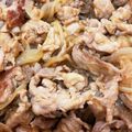 ゆかてぃ〜's cooksnap of when they made 節約レシピ！豚こま肉のトンテキ風.