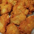 哲美☆'s cooksnap of when they made 揚げない♪からあげクン風お豆腐ナゲット.