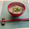FGO☆'s cooksnap of when they made モヤシと大根とワカメのお味噌汁♡.