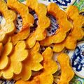 口福さん♪'s cooksnap of when they made ノンフライヤーで☆かぼちゃの素揚げ.